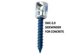 Sidewinders for concrete